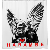 Harambe Duschvorhang (Vorderseite)