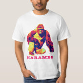Harambe Gorilla T - Shirt (Vorderseite)
