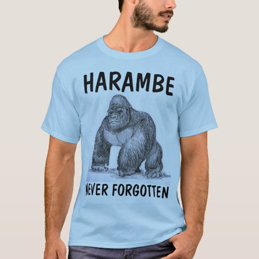 HARAMBE GORILLA T - Shirt (Vorderseite)