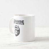 Harambe McHarambeface Kaffeetasse (Vorderseite Links)