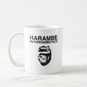 Harambe McHarambeface Kaffeetasse (Links)