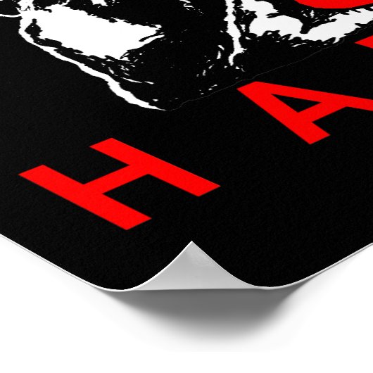 Harambe Poster (Ecke)