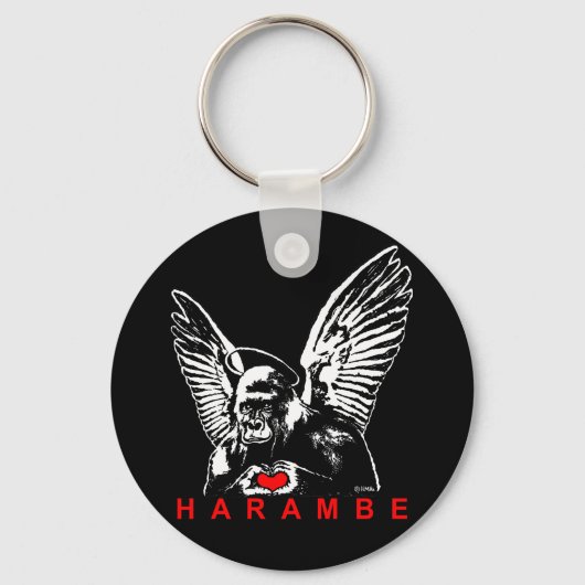 Harambe Schlüsselanhänger (Vorderseite)