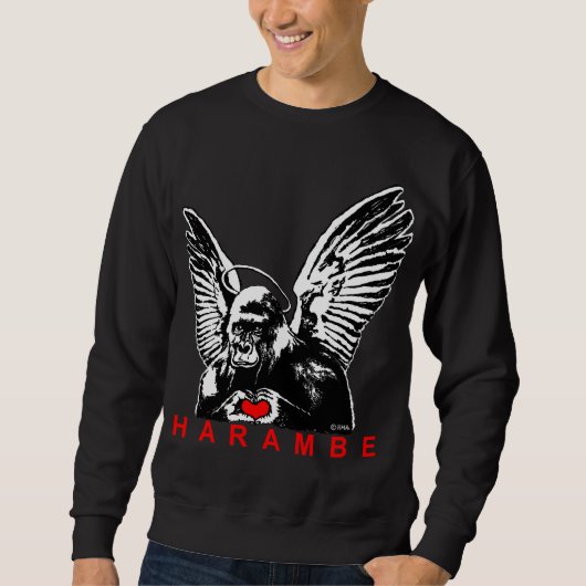 Harambe Sweatshirt (Vorderseite)