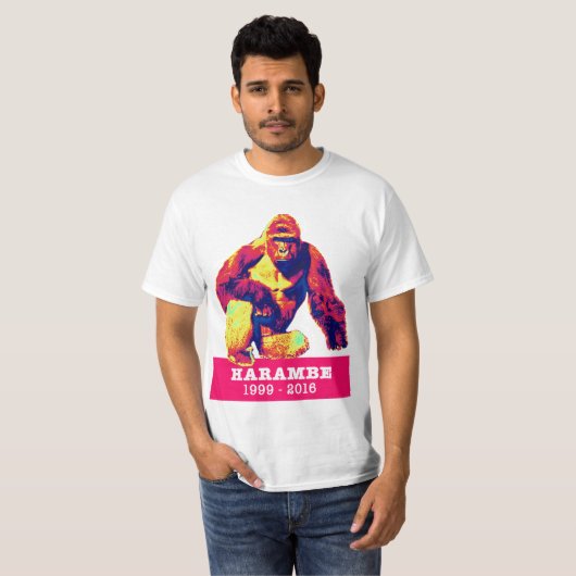 Harambe T - Shirt (Vorne ganz)