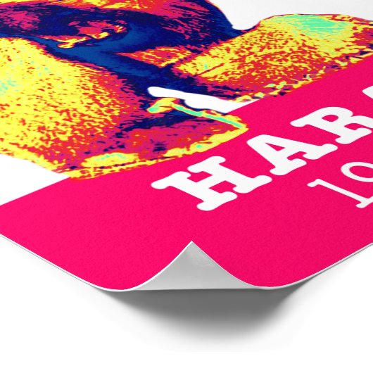 Harambe Tribute Poster (Ecke)