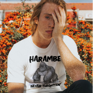HARAMBE Zoo GORILLA T - Shirt