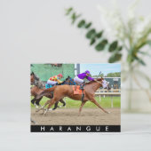 Harangue Postkarte (Stehend Vorderseite)