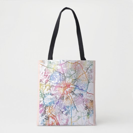 Harare Zimbabwe City Map Tasche (Vorderseite)