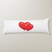 harat bedruckte Leisten Seitenschläferkissen (Rückseite)