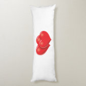 harat bedruckte Leisten Seitenschläferkissen (Rückseite (Vertikal))