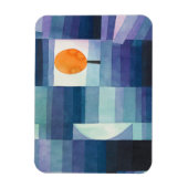 Harbinger of autumn abstract watercolor Paul Klee Magnet (Vertikal)