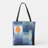 Harbinger of autumn abstract watercolor Paul Klee Tasche (Rückseite)