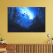 "Harbinger" Triptych-Leinwand Leinwanddruck (Insitu (Wohnzimmer))