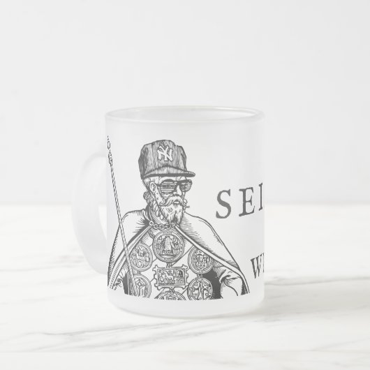 Harblinger Mattglastasse (Vorderseite Links)