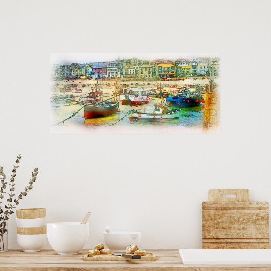 HARBOR ALS MALTER POSTER (Küche)