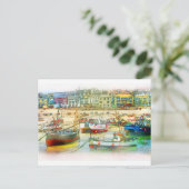 HARBOR ALS MALTER POSTKARTE (Stehend Vorderseite)