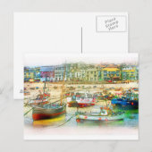HARBOR ALS MALTER POSTKARTE (Vorne/Hinten)