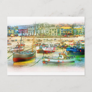 HARBOR ALS MALTER POSTKARTE