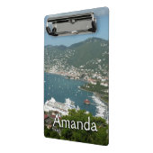 Harbor at St. Thomas US Virgin Islands Mini Klemmbrett (Gewinkelt2)