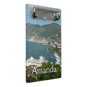 Harbor at St. Thomas US Virgin Islands Mini Klemmbrett (Schrägansicht)