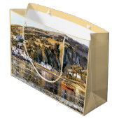 HARBOR BARMOUTH WALES GROßE GESCHENKTÜTE (Rückseite Schrägansicht)