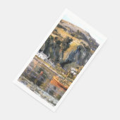 HARBOR BARMOUTH WALES SERVIETTE (Ecke)