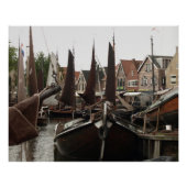 Harbor, boats, poster (Vorderseite)