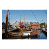 Harbor, Dutch village Poster (Vorderseite)