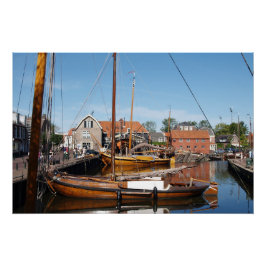 Harbor, Dutch village Poster