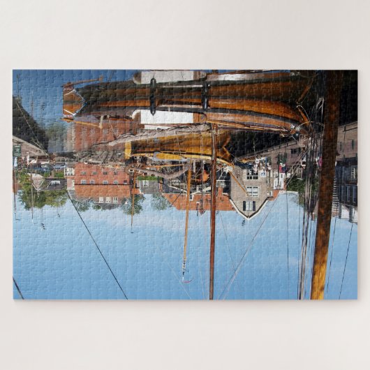 Harbor, Dutch village Puzzle (Horizontal)