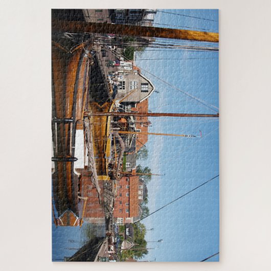 Harbor, Dutch village, Puzzle (Vertikal)