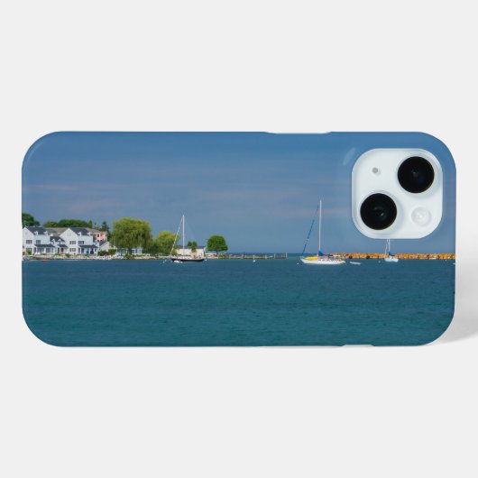 Harbor Mackinac Island Case-Mate iPhone Case (Rückseite (Horizontal))
