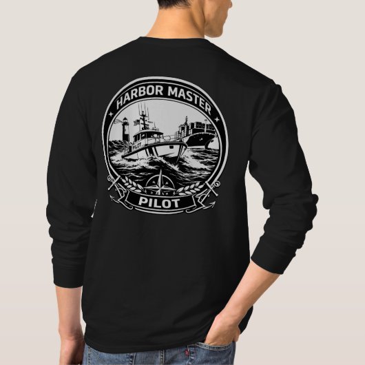 Harbor Master Pilot: Professional Long Sleeve Tee (Rückseite)