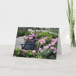 "Harborside Park" - Happy Birthday Card Karte