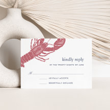 Harborside RSVP-Karte