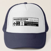 Harborview Nurses Week 2025 Baseball Cap Truckerkappe (Vorderseite)