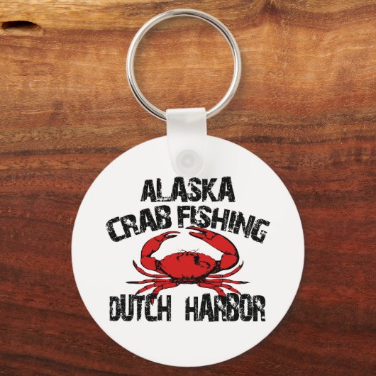 Harbour Alaska Crab Fischen Schlüsselanhänger (Vorderseite)