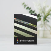 Harbour Amsterdam gram Postkarte (Stehend Vorderseite)