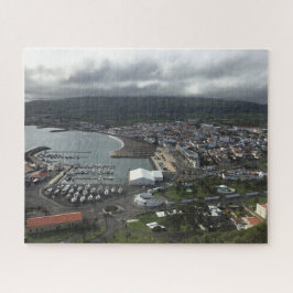 Harbour and coastline of Terceira Azores Puzzle