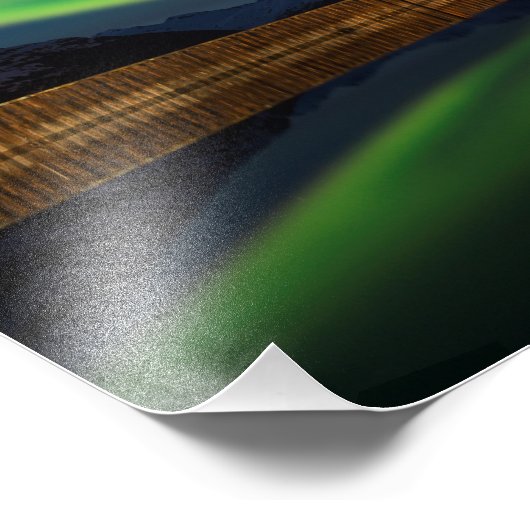 Harbour Aurora Fotodruck (Ecke)