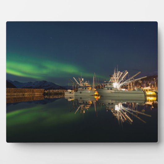 Harbour Aurora Fotoplatte (Vorderseite)