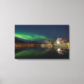 Harbour Aurora Leinwanddruck (Vorderseite)