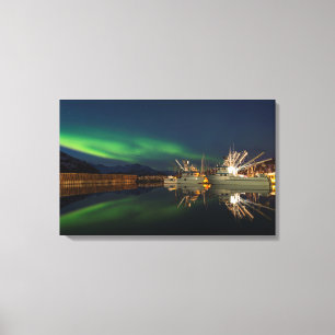 Harbour Aurora Leinwanddruck
