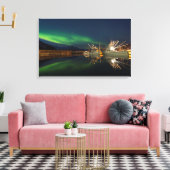 Harbour Aurora Leinwanddruck (Insitu (Wohnzimmer))