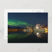 Harbour Aurora Postkarte (Vorne/Hinten)