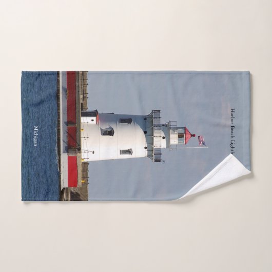 Harbour Beach Lighthouse Handtuchhandtuch Set (Handtuch)