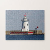 Harbour Beach Lighthouse Puzzle (Horizontal)