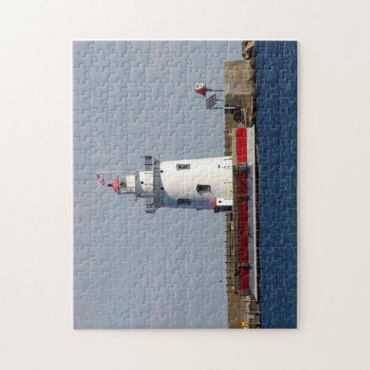 Harbour Beach Lighthouse Puzzle (Vertikal)