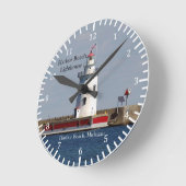 Harbour Beach Lighthouse Uhr (Winkel)